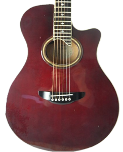 Gitarre von Mundartsänger Charly Weibel aus Reilingen