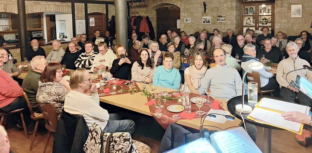 herrenhof mußbach. mußbacher seminare 2024. mundart mit christel klohr, kalle mallrich und charly weibel