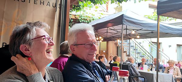 Auftritt beim Weingut Klohr von Charly Weibel